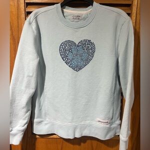 Women’s Life is Good medium crewneck sweatshirt